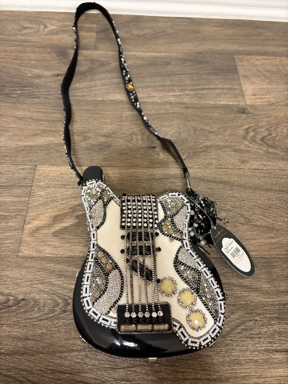 Mary Frances Guitar Purse New With Tags and Bag